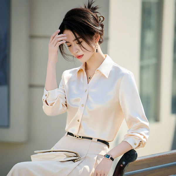 Classic Satin Shirt – Timeless Elegance